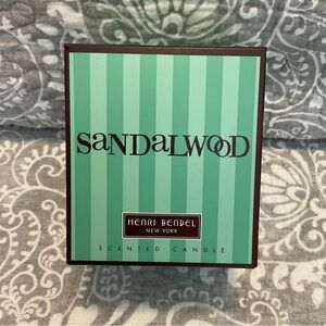 EMPTY Henri Bendel Sandalwood Candle Box